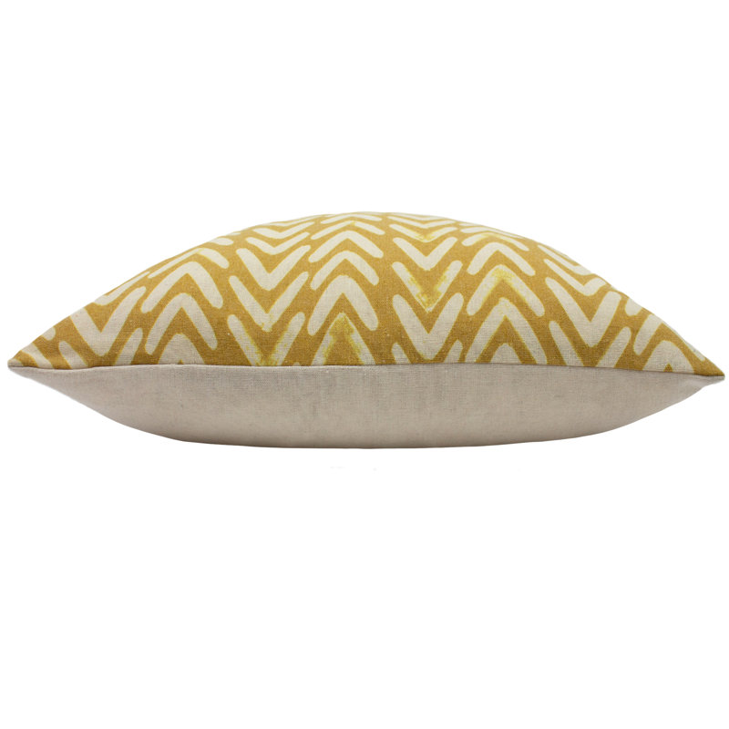 Geometric Square Cushion
