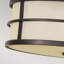 Ruben Glass Flush Mount
