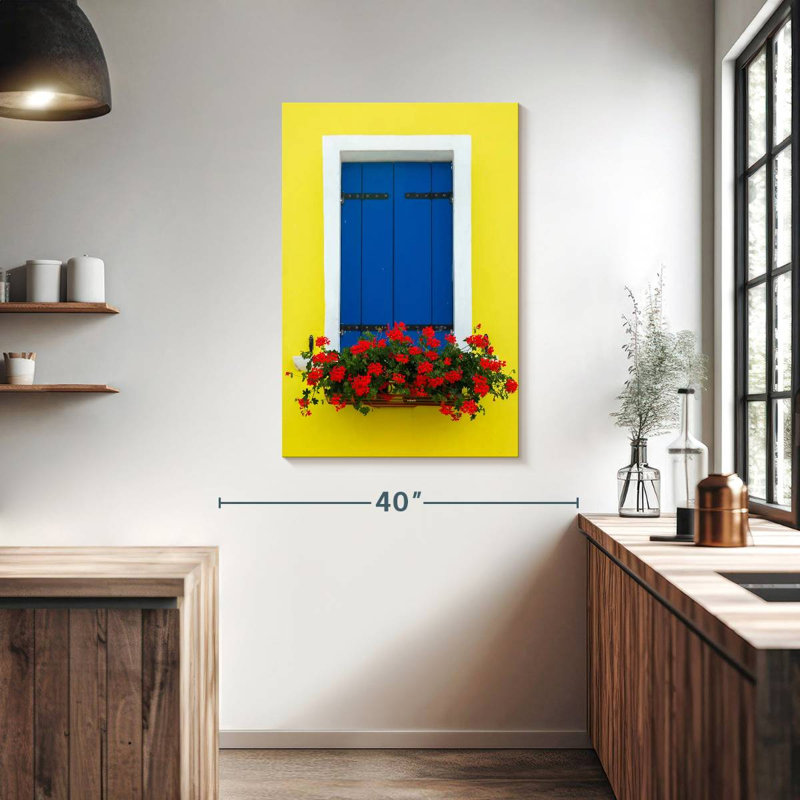 Lilie Blue Window Shutters, 39" H x 26" W