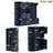 Multifunctional left-right combination hall cabinet (can be used separately) with storage and 4 hooks, storage cabinet/ hall tree 2 in 1 for living room, kitchen and hallway-488762794