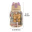 Bouteille d'eau 600 ml 2ème génération Bear Cup Bouteille d'eau mignonne avec paille BPAFree-132052559