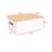 2-pack storage bins with bamboo lids plastic storage containers