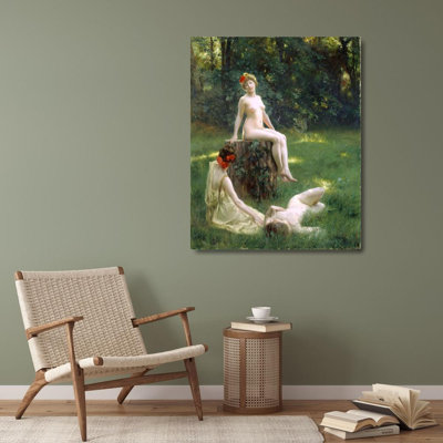 "The Glade" par Julius Leblanc Stewart - Art mural sur toile tendue avec châssis