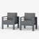 Alturas Standalone Product Patio Chair with Cushions