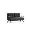 Allinson 133cm Upholstered Convertible Sofa-825118517