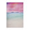 «Pink Sky Shoreline», art mural sur toile par Nataly White
