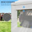  13' X 20' Heavy Duty Carport - Portable Garage With Roll-up Windows, Removable Sidewalls, Waterproof & Uv Resistant