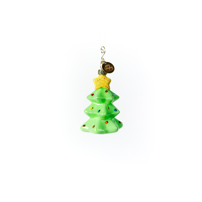 4.3'' Glass Hanging Figurine Ornament
