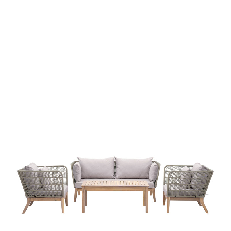 Cataldo Lounge Set, Natural