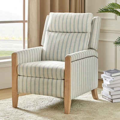 Terren 28.74" Wide Upholstered Push Back Recliner