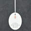 Mother's None Come Better Oval Shaped Ceramic Hanging Ornament