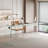 53.14 In. Tempered Glass Table Clear