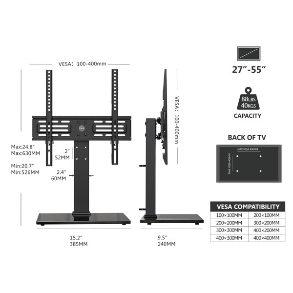 Dimensions du produit