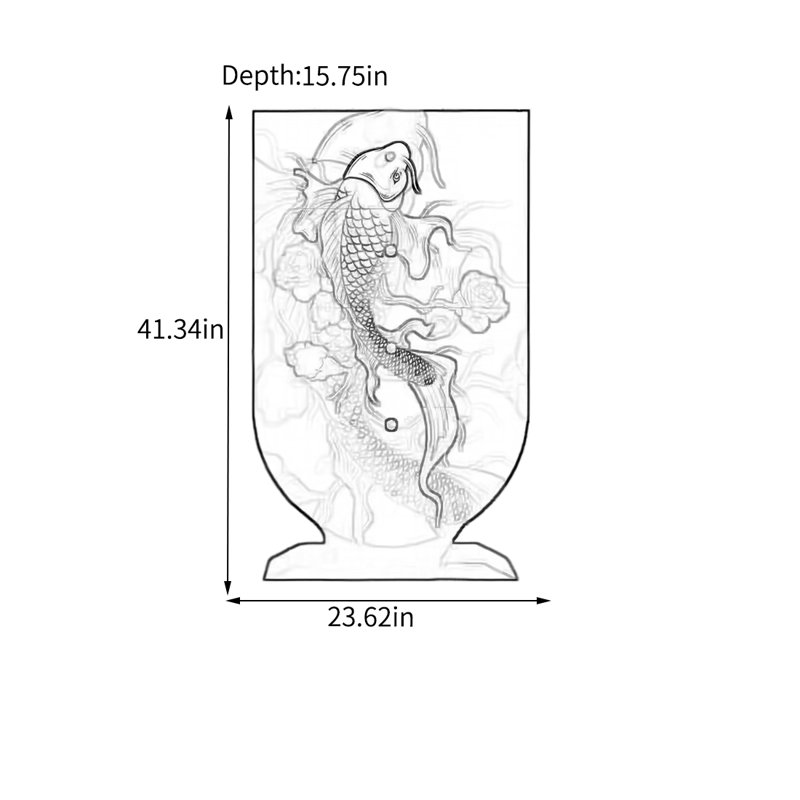 Four Drawer Decorative Cabinet
