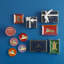 Ensemble de sous-verres Safari avec support