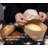 Kook Oval Banneton Bread Proofing Baskets With Linen Liners, Set Of 2, 9.8