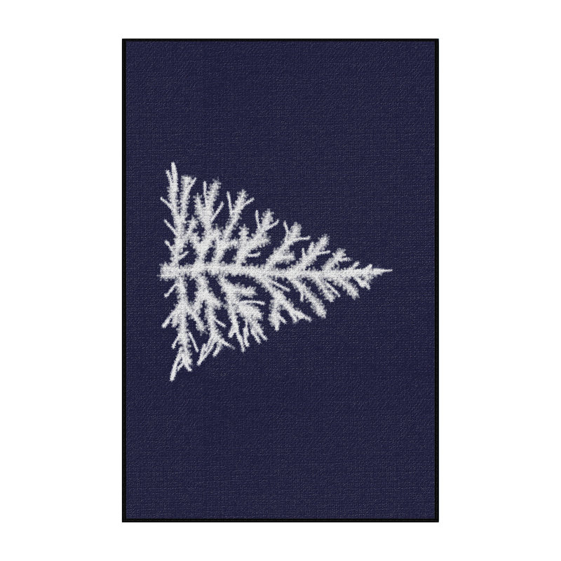 Tapis bleu area card, Rectangle 2 pi x 3 pi