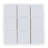 Pure White Zellige Ceramic Wall Tile 2x6-120100954