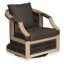 Bellevue Outdoor Teak Swivel Lounge Chair
