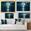 Super lune au-dessus de la mer I - photographie sur toile-119116618-59282912-59282915