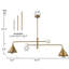 4 - Light Gold Kitchen Island Pendant-1078962334