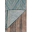 Tapis géométrique bleu clair-1852265536