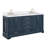 72.25'' Double Bathroom Vanity with Carrara Quartz Top-94668823