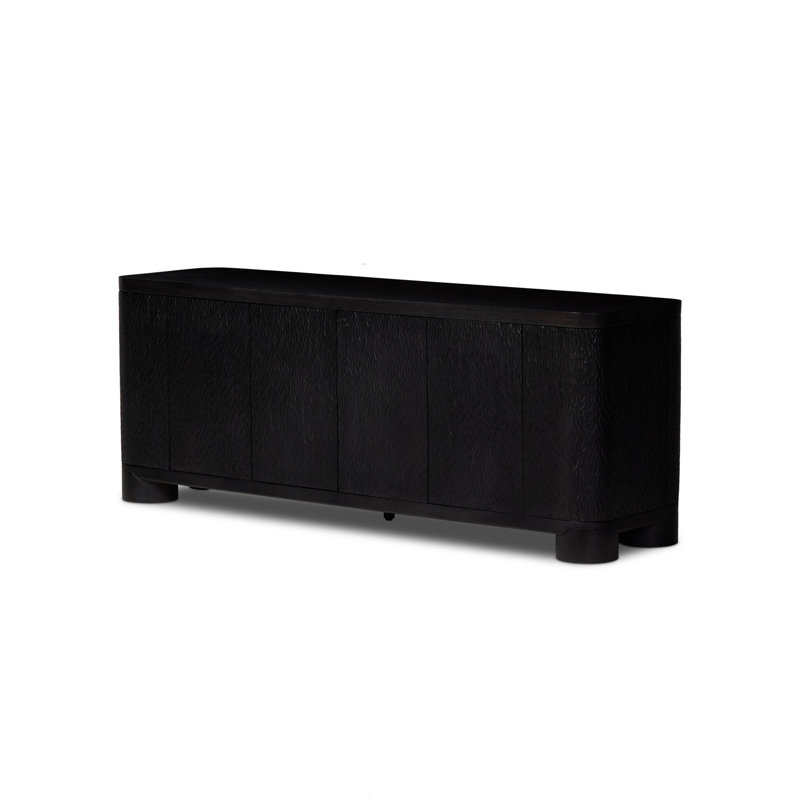 Shevall Sideboard-Carved Black Mango