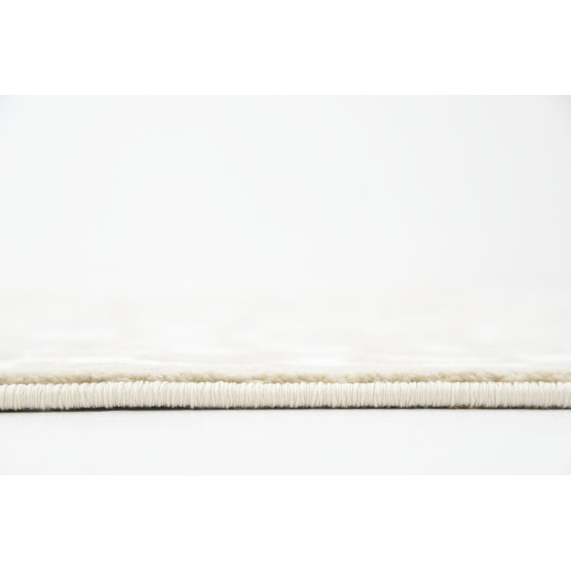 Tapis blanc / beige Anah, Rectangle 2 pi x 3 pi 1 po