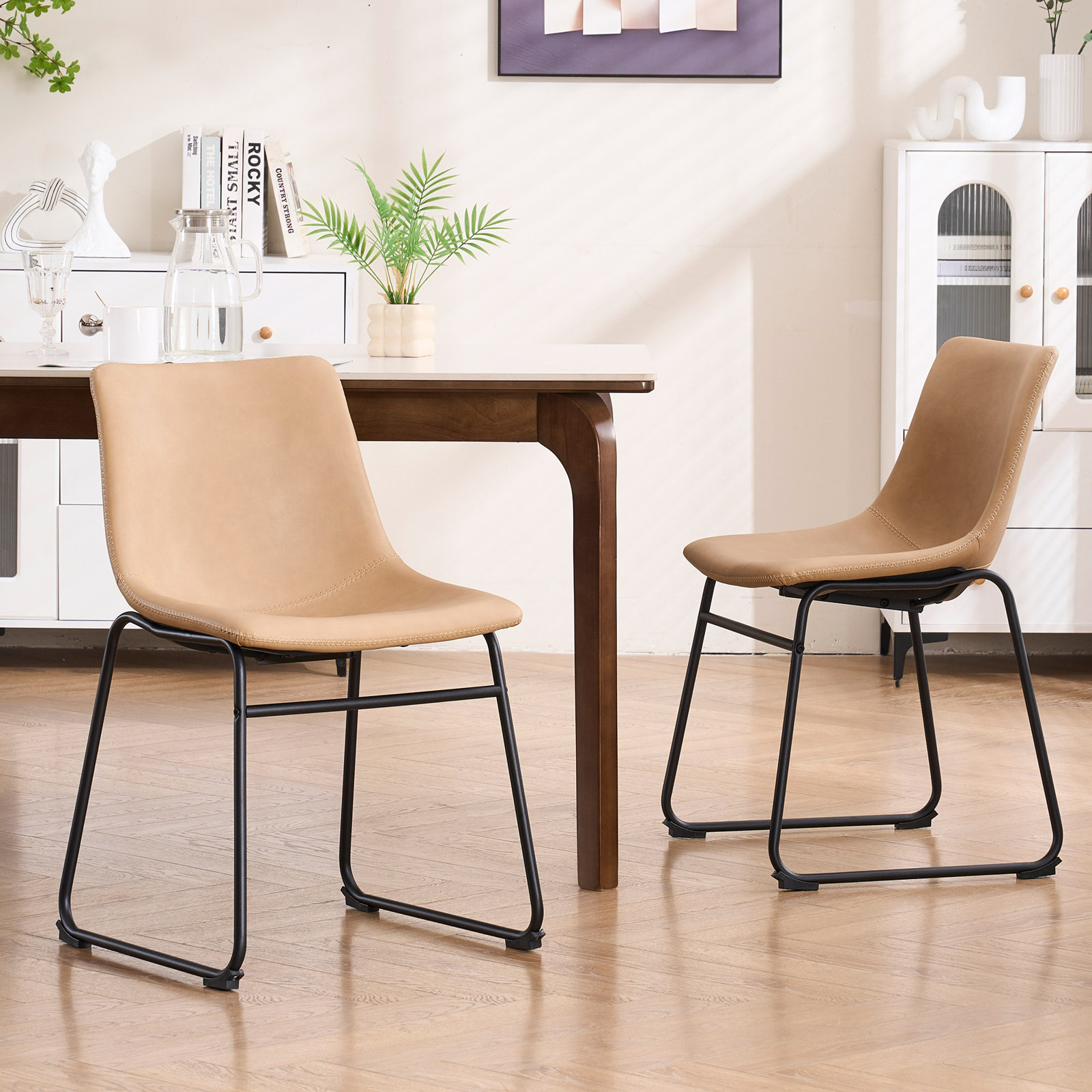 Anke Dining Chair, Taupe