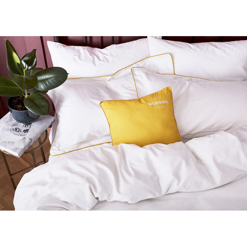 Good Morning Sunshine Duvet Cover, Yellow, Kingsize Duvet Cover