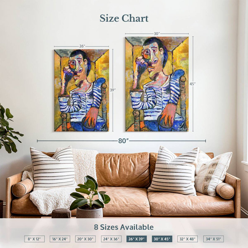 Leisha Picasso, 39" H x 26" W