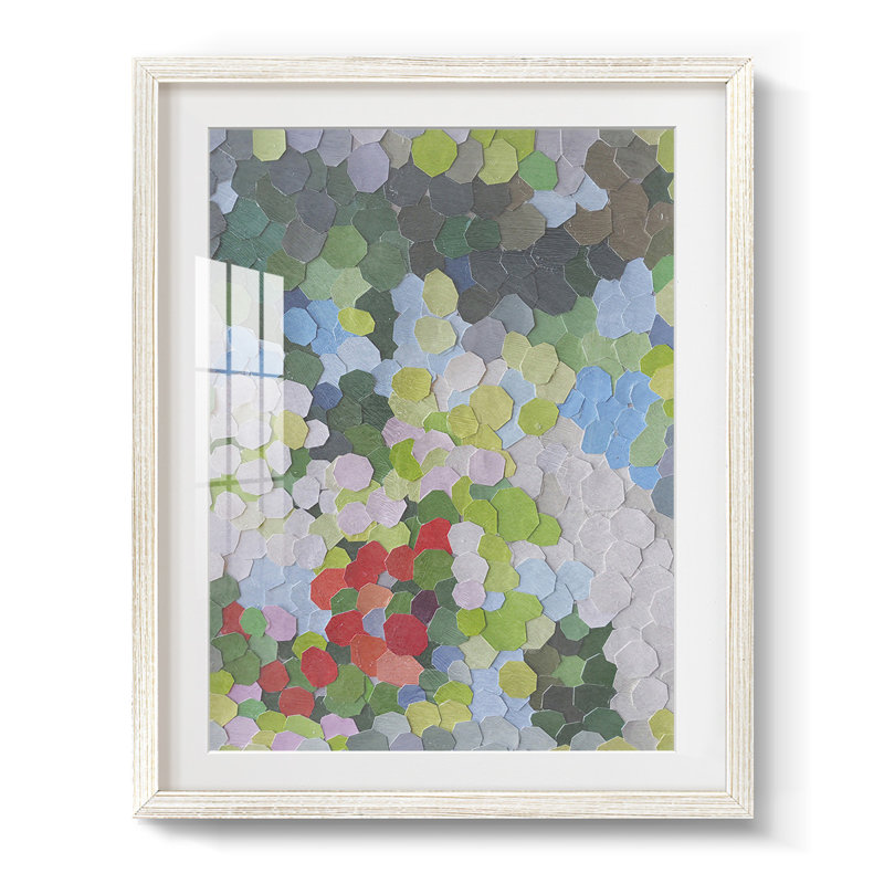 Santa Barbara -Framed Print, 19.5" H x 16.5" W, White