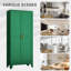 Grande armoire de rangement en métal avec 5 tablettes réglables pour salle de bain Kithcn Pantry -1417226007