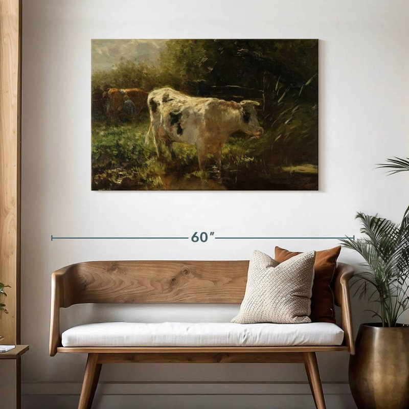Brampt Simple Cow, 30" H x 45" W