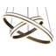 Chanab 1 - Light Brushed Brass LED Pendant
