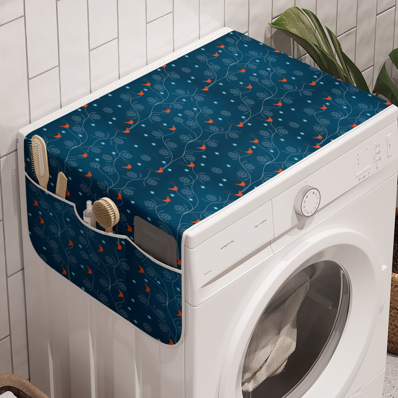 East Urban Home Winter Washing Machine Organizer Pack of 2 47" x 18.5"