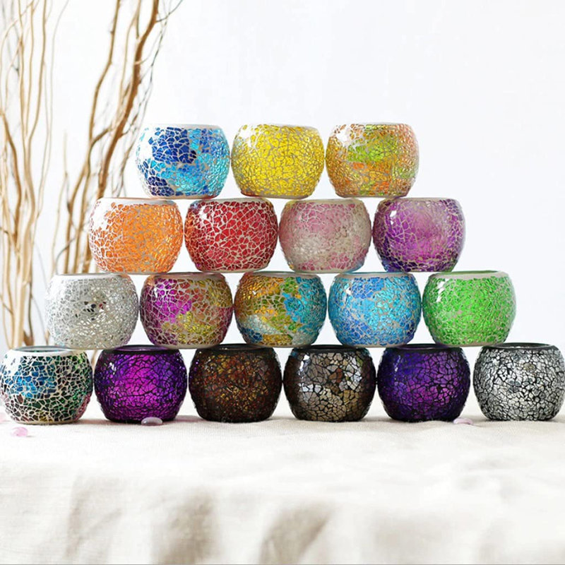 Glass Tabletop Votive Holder