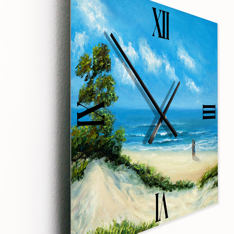 Couple à la plage, Grand