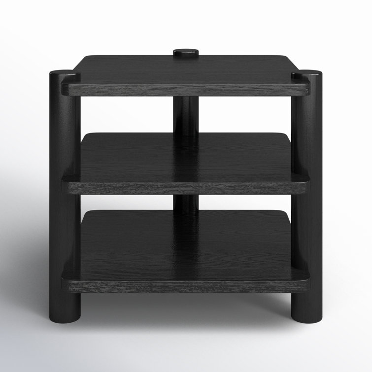 Hepburn 3 Shelf Wood Accent Table
