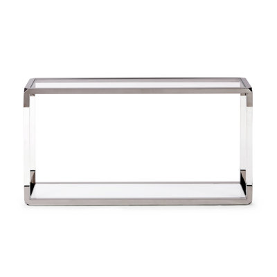 Abubakary 55'' Glass Top Console Table
