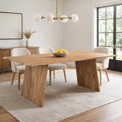 Kaydis Acacia Solid Wood Dining Table