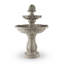 Outdoor Acrylic Weather Resistant Birdbath Fountain