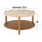 Marble Top Single Coffee Table