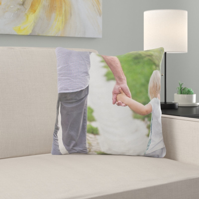Microsuede Throw Pillow