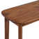 Alisma Console Table - Calais Collection 48-Inch Entryway Table with Woven Shelf - Solid Acacia Wood Modern Sofa Table