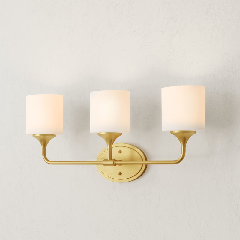 Rozenia 3 - Light Dimmable Vanity Light, Brushed Gold