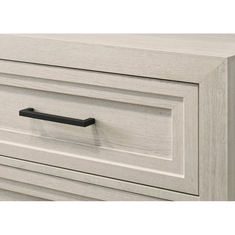 Table de chevet contemporaine à 2 tiroirs 1Pc