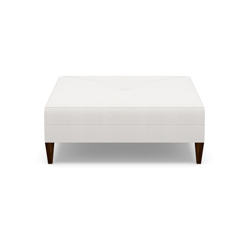 Square Ottoman, 7245-70, Walnut