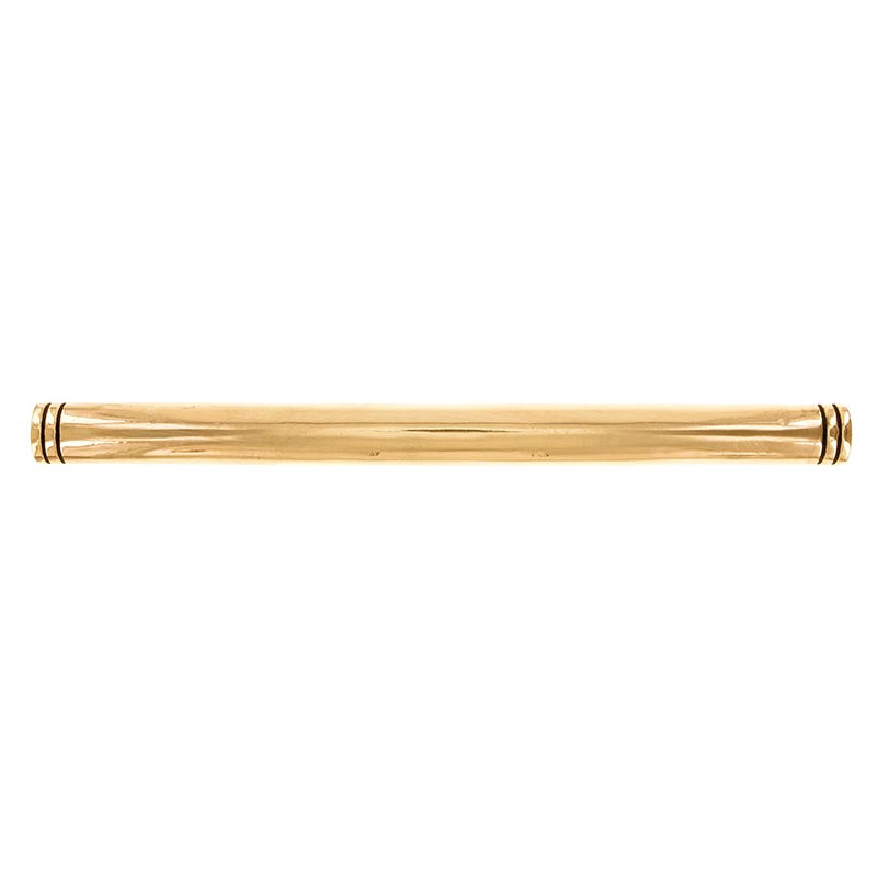 Archimedes Appliance Pull, Antique Gold, Brown